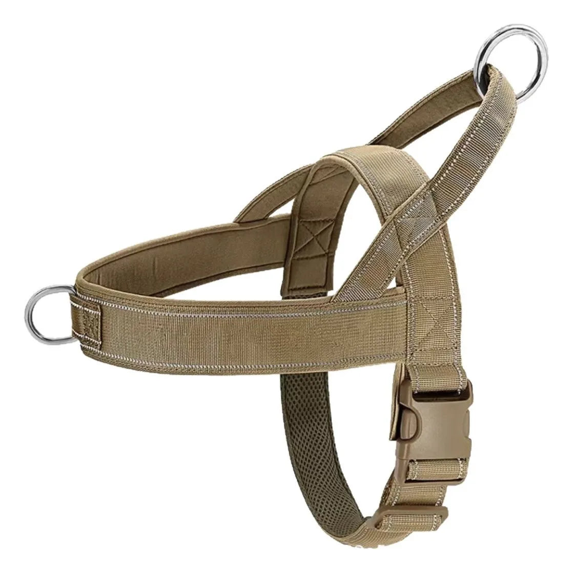No-Pull Hundegeschirr mit Reflektorstreifen