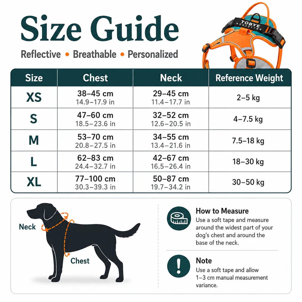 Weiches Nylon-Hundegeschirr, verstellbar