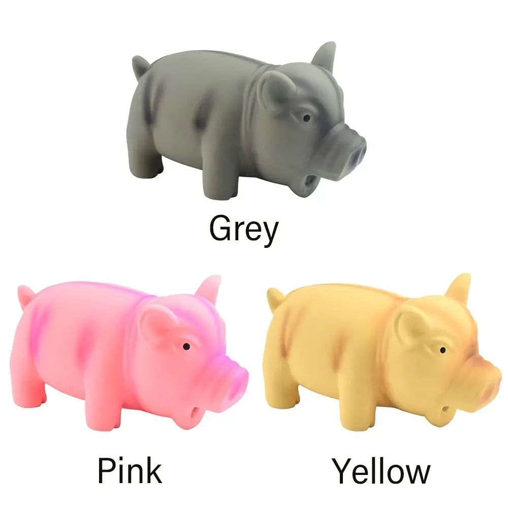 Quietsche-Schwein aus Naturlatex