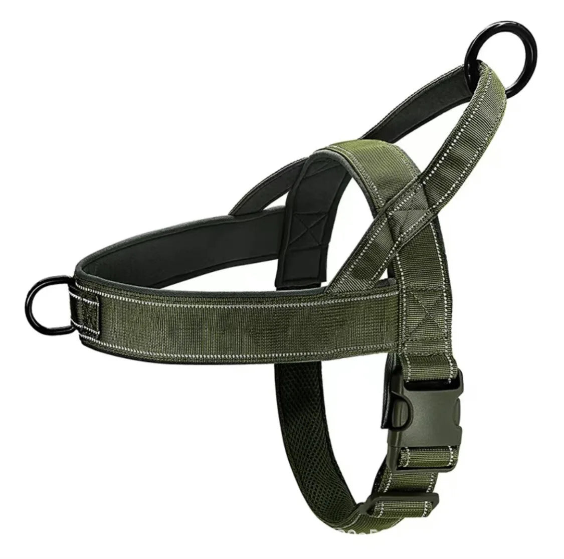 No-Pull Hundegeschirr mit Reflektorstreifen
