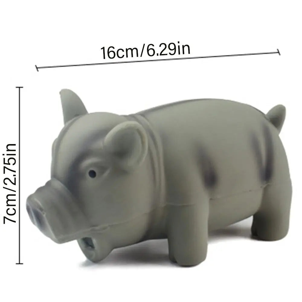 Quietsche-Schwein aus Naturlatex